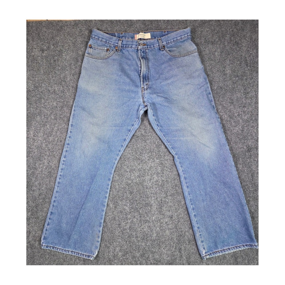 VIntage Levi's 517 Boot Cut Jeans Mens 40x30 Blue Denim Medium Wash 517-0216‎